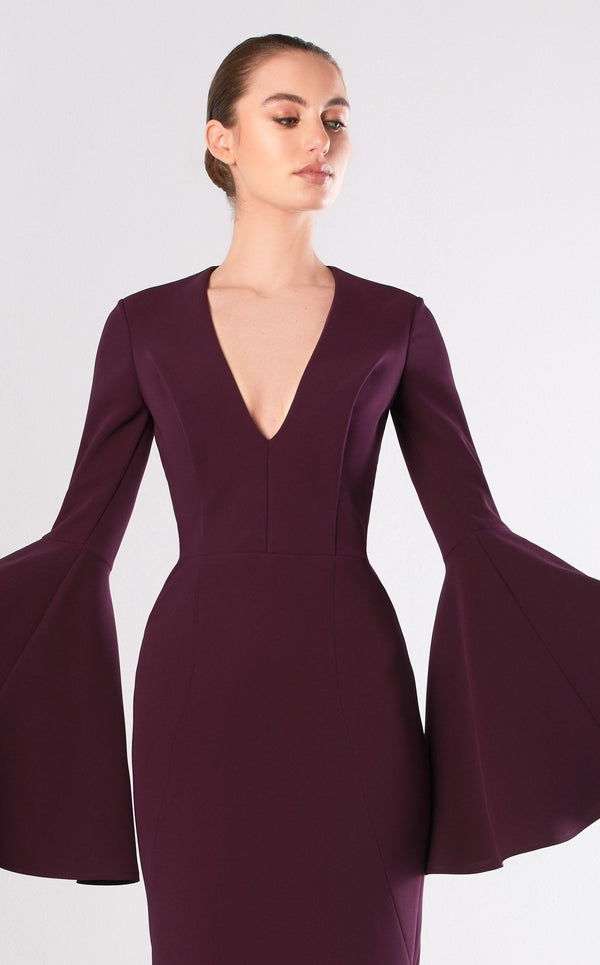 Edward Arsouni Couture FW662 Aubergine