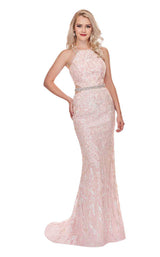 Rachel Allan 6620 Pink Iridescent