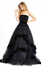 Mac Duggal 66346D Black