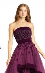 Mac Duggal 66346D Plum