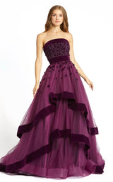 Mac Duggal 66346D Plum