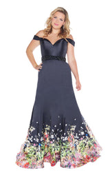 Mac Duggal Fabulouss 66391F Black Multi