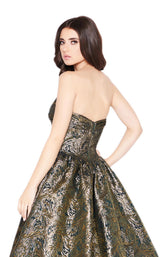 Mac Duggal 66437D Antique Gold