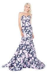 Cassandra Stone 66442A Midnight-Floral