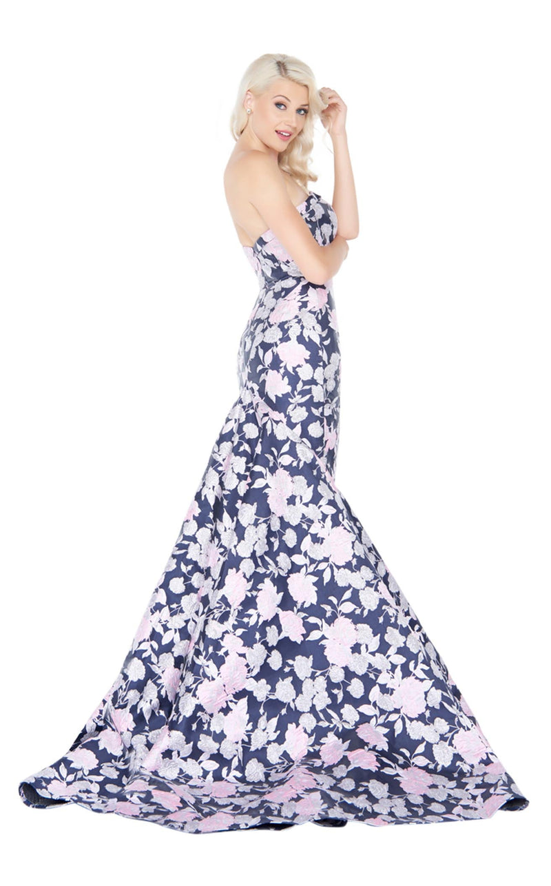 Cassandra Stone 66442A Midnight-Floral