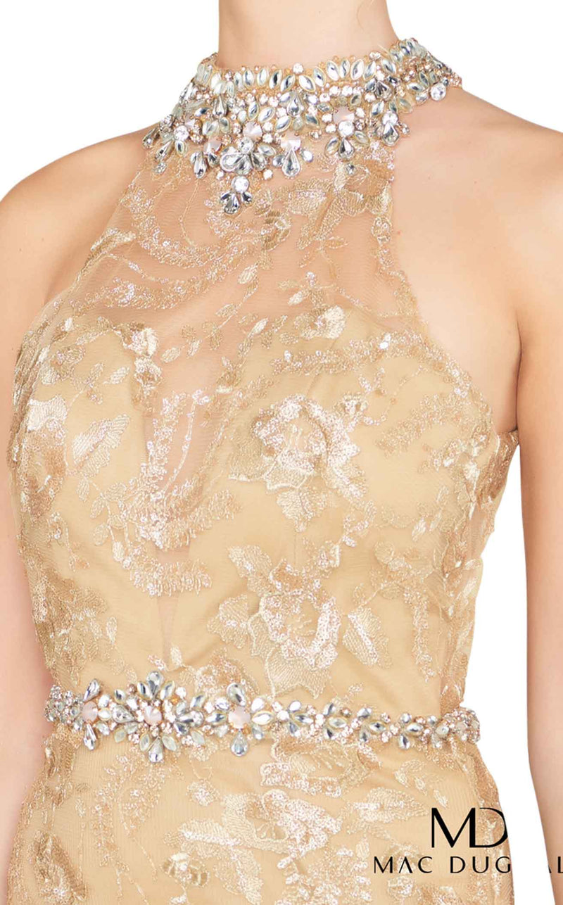 Mac Duggal 66461D Gold