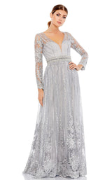 Mac Duggal 66591D Platinum