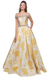 Mac Duggal 66710H Lemon