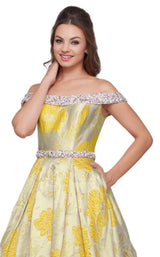 Mac Duggal 66710H Peach