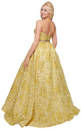 Mac Duggal 66719H Pineapple