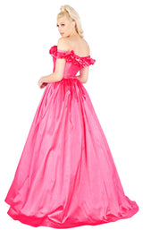 Mac Duggal 66723L Passion-Pink