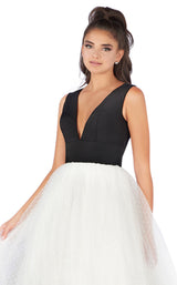 Mac Duggal 66738L Black/White
