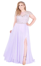 Mac Duggal Fabulouss 66785F Lilac