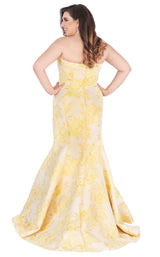 Mac Duggal Fabulouss 66801F Lemon