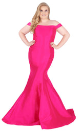 Mac Duggal Fabulouss 66803F Hot Pink