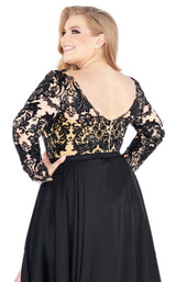 Mac Duggal Fabulouss 66809F Black-Nude