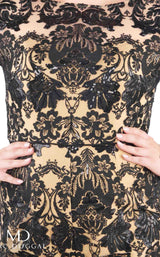 Mac Duggal Fabulouss 66809F Black-Nude