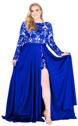 Mac Duggal Fabulouss 66809F Royal