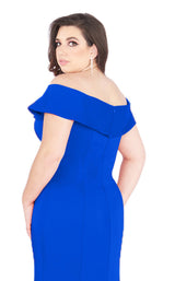 Mac Duggal Fabulouss 66812F Sapphire