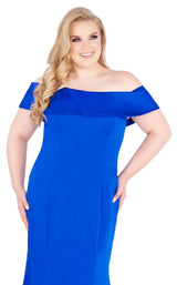 Mac Duggal Fabulouss 66812F Sapphire