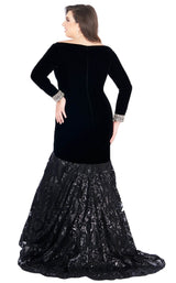 Mac Duggal Fabulouss 66813F Black