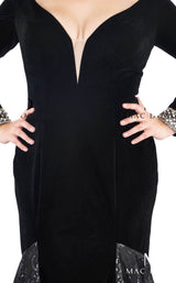 Mac Duggal Fabulouss 66813F Black
