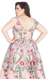 Mac Duggal Fabulouss 66820F Kashmir Garden