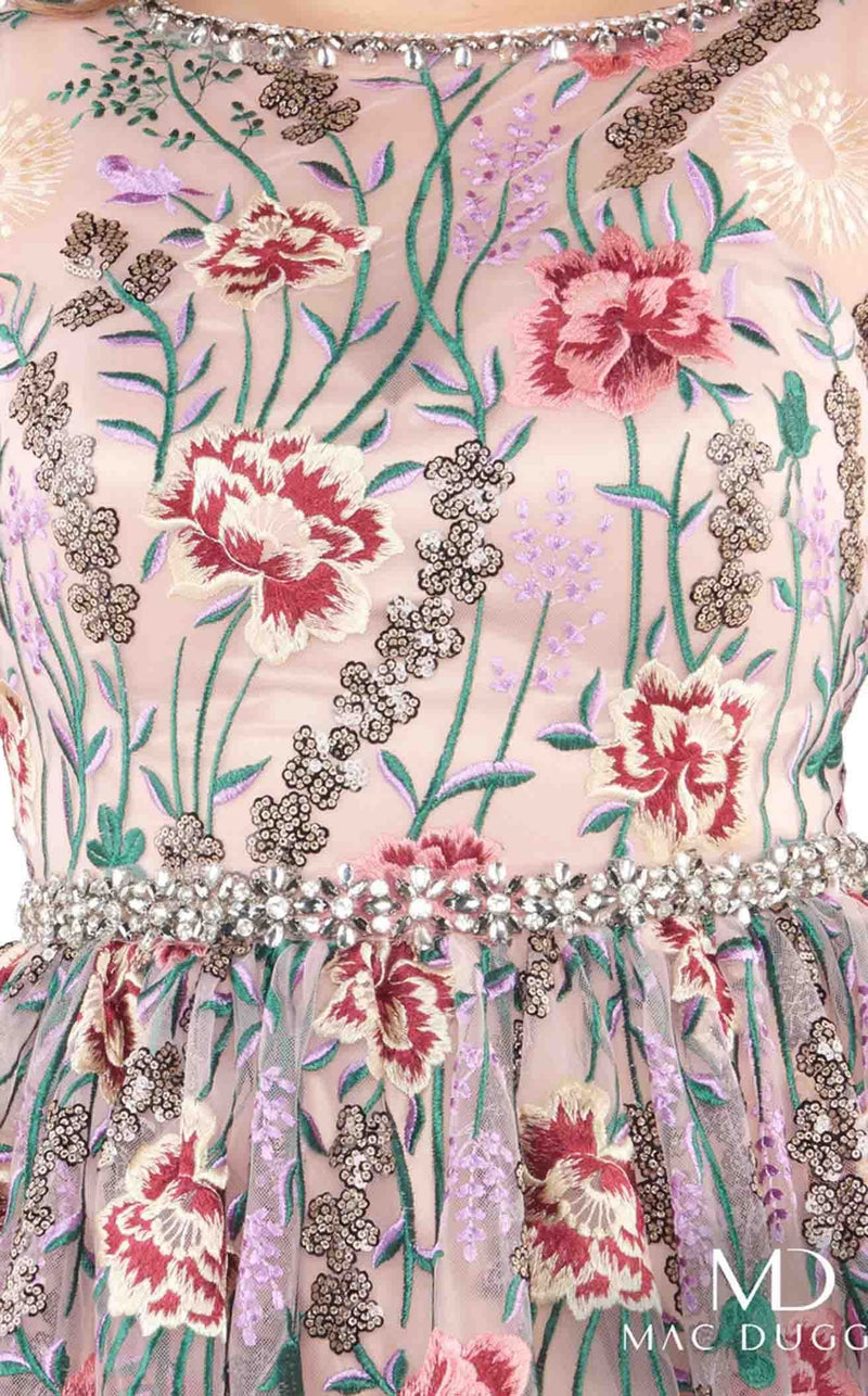 Mac Duggal Fabulouss 66820K Kashmir-Garden