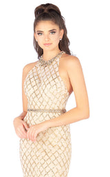 Mac Duggal 66835L Gold