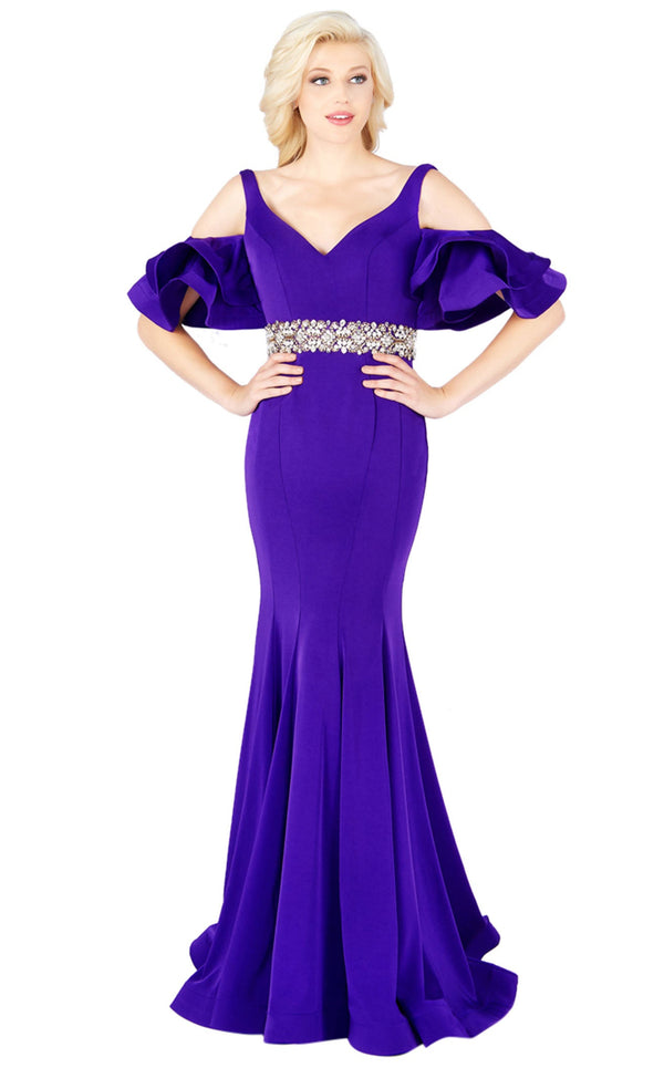Cassandra Stone 66857A Royal/Purple