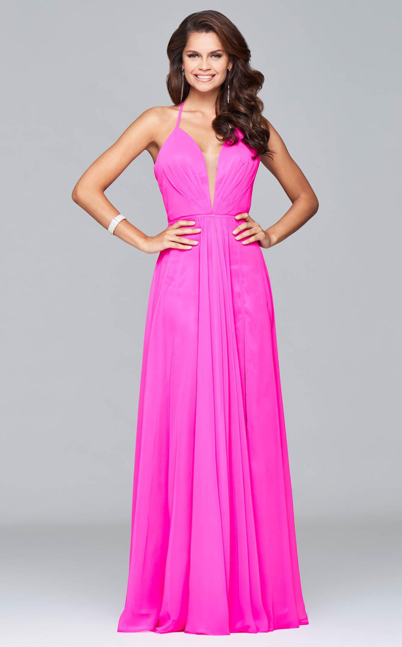 Faviana 7747 Cherry Pink