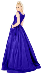 Mac Duggal 66920L Royal/Purple