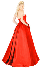 Mac Duggal 66929L Red