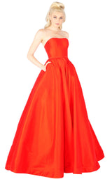 Mac Duggal 66929L Red
