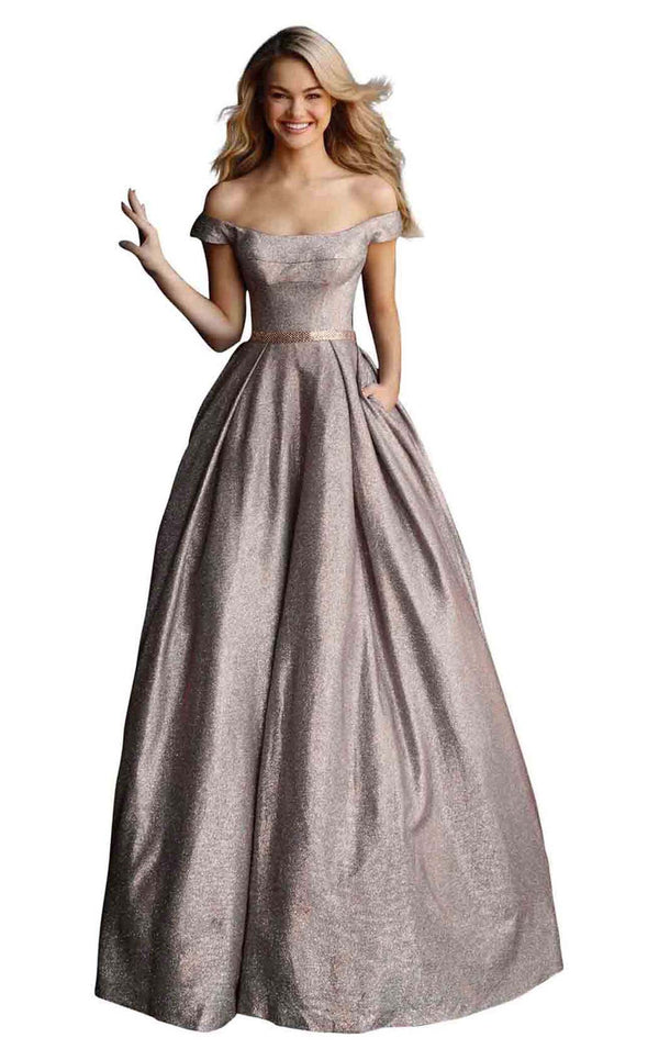 Jovani 66950CL Dusty-Rose