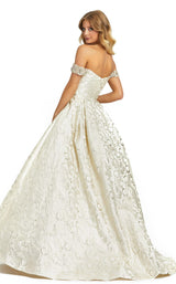 Mac Duggal 67081M Light Gold