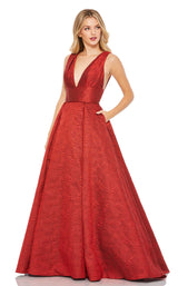 Mac Duggal 67098 Burgundy