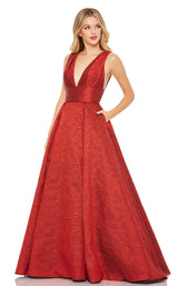 Mac Duggal 67098M Burgundy