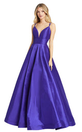 Mac Duggal 67100L Royal/Purple