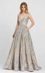 Mac Duggal 67118 Silver