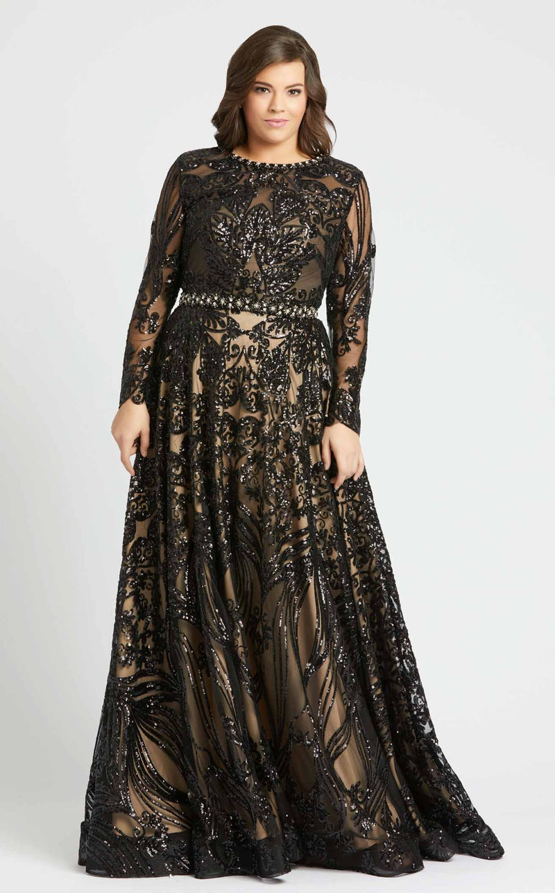 Mac Duggal Fabulouss 67148 Black-Nude