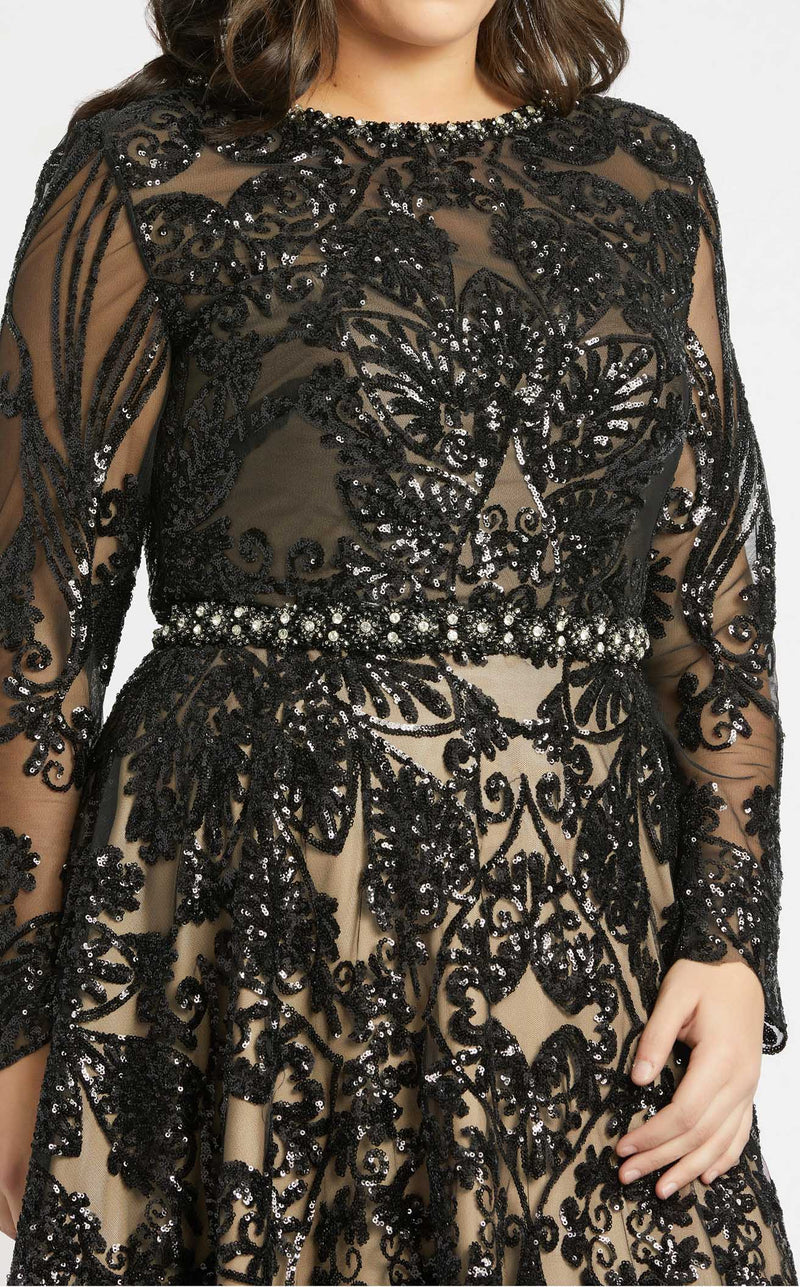 Mac Duggal Fabulouss 67148 Black-Nude
