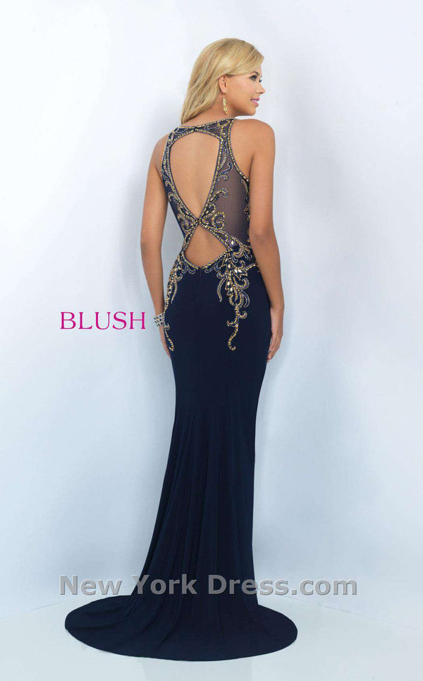 Blush 11038 Navy/Gold