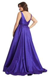 Mac Duggal Fabulouss 67227F Royal/Purple