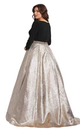 Mac Duggal Fabulouss 67229F Gold-Shimmer