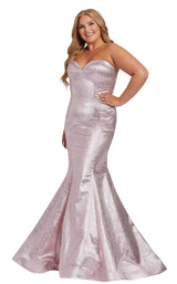 Mac Duggal Fabulouss 67230F Pink-Shimmer