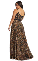 Mac Duggal Fabulouss 67251F Cheetahlicious