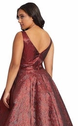 Mac Duggal Fabulouss 67257F Deep Red