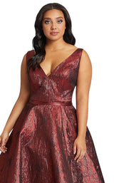 Mac Duggal Fabulouss 67257F Deep Red