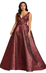 Mac Duggal Fabulouss 67257F Deep Red